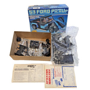Vintage MPC 53 Ford FlipNose Pickup Open Box Sealed Bag Please Read